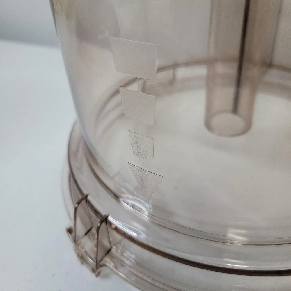 Vintage KitchenAid Replacement Feeder‎ Bowl With Baffle Food Processor Part